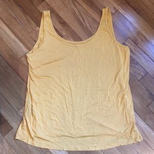 Mustard yellow tank